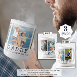 Caneca De Café O MELHOR PAI NUNCA 3 Fotos Personalizadas<br><div class="desc">Pai MELHOR ATUAL 3 Fotos Personalizadas Mug de Café. Crie uma caneca de café personalizada e personalizada para um pai com 3 imagens, seu título personalizado e/ou mensagem na sua escolha de estilos de fonte e cores. A amostra é apresentada com o título MELHOR PAI NUNCA na tipografia clássica das...</div>