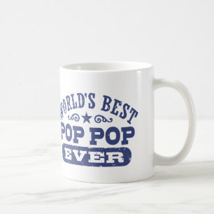Caneca De Café O melhor Pop de Pop do mundo
