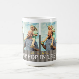 Caneca De Café O Melhor Pop De Pop No Mundo Personalizado Coffee