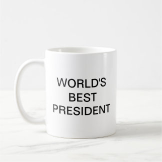 Caneca De Café O melhor presidente do mundo, Coffee Mug