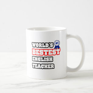 Caneca De Café O melhor professor de inglês do mundo