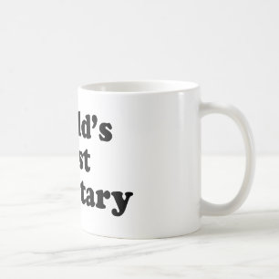 Caneca De Café O melhor secretário do mundo
