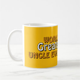 Caneca de café "O Melhor Tio do Mundo Já Feito"