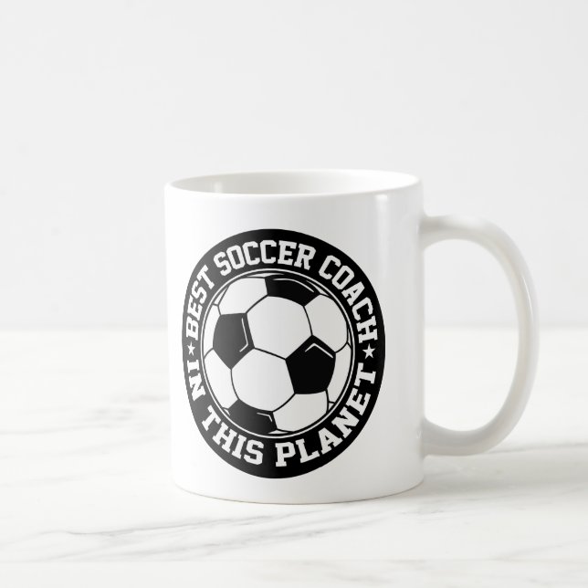 Caneca De Café O melhor treinador do futebol (Direita)