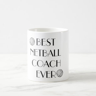 Caneca De Café O melhor treinador do Netball nunca
