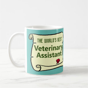 Caneca De Café O melhor veterinário assistente do mundo.