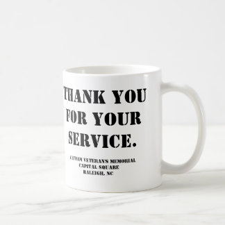 Caneca De Café O memorial do veterano de Vietnam