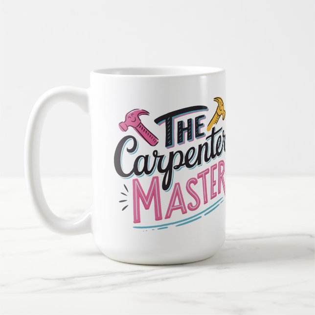 Caneca De Café O Mestre Carpinteiro (Esquerda)