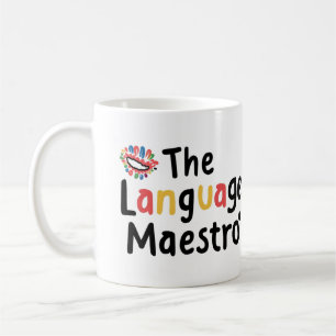 Caneca De Café O Mestre de Idiomas