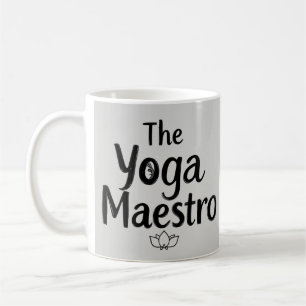 Caneca De Café O mestre de yoga