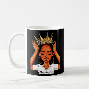 Caneca De Café O meu cabelo, a História Negra, o Mês das Raízes R