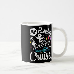 Caneca De Café O meu Cruzeiro de Aniversário de 2025 - Marcha de