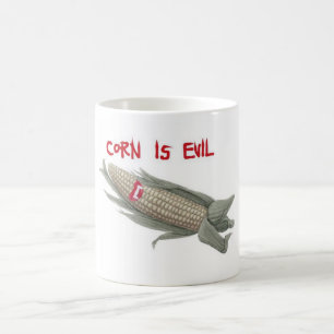 Caneca De Café o milho é evil2