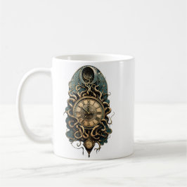 Caneca De Café O misterioso movimento steampunk.