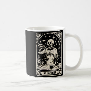 Caneca De Café O Mixologista Bartender Tarot Card Halloween Barm