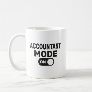 Caneca De Café O Modo Contador Está Ativado, Contador Funny