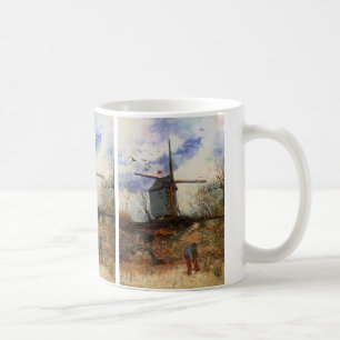 Caneca De Café O Moinho de la Galette por Vincent van Gogh
