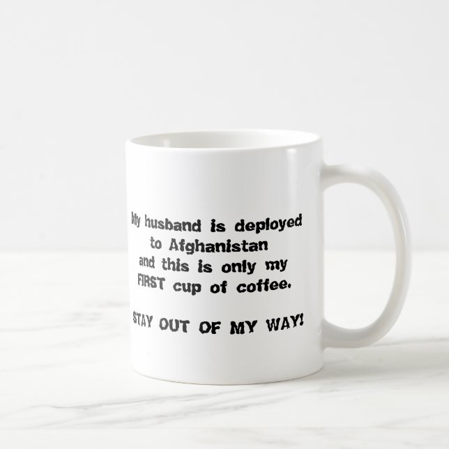Caneca De Café O Monochrome PARA FORA FRONTEIA (Direita)