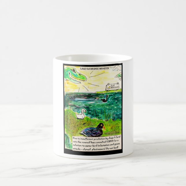Caneca De Café O Monstro do Lago Guthridge (Centro)