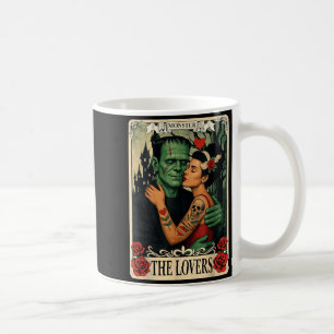 Caneca De Café O Monstro e a Noiva A Carta de Tarot dos Amantes