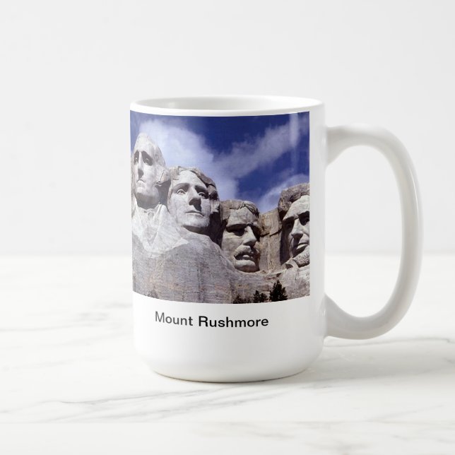 Caneca De Café O Monte Rushmore (Direita)