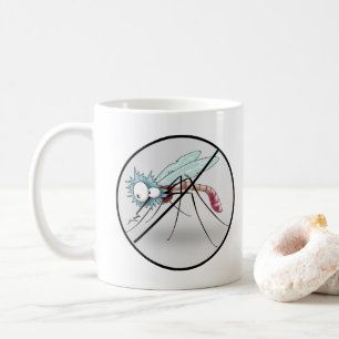Caneca De Café O Mosquito Profissional É Engraçado