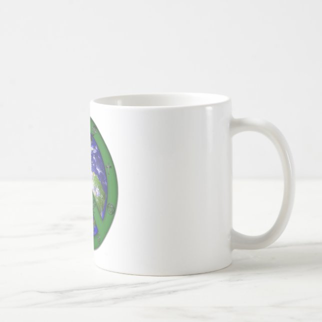 Caneca De Café O mundo coexiste (Direita)