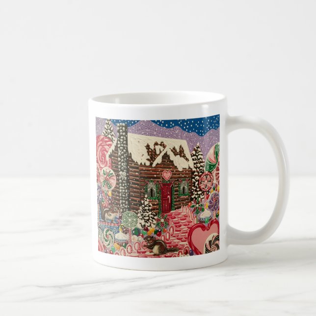 Caneca De Café O Mundo das Minerações de Elizabeth (Direita)