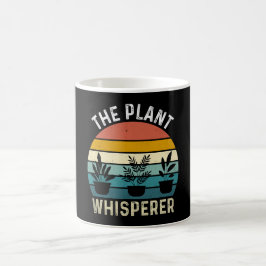 Caneca De Café O Murmurador de Plantas Engraçado