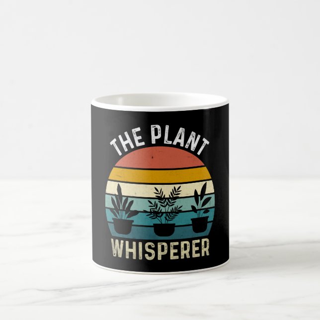 Caneca De Café O Murmurador de Plantas Engraçado (Centro)