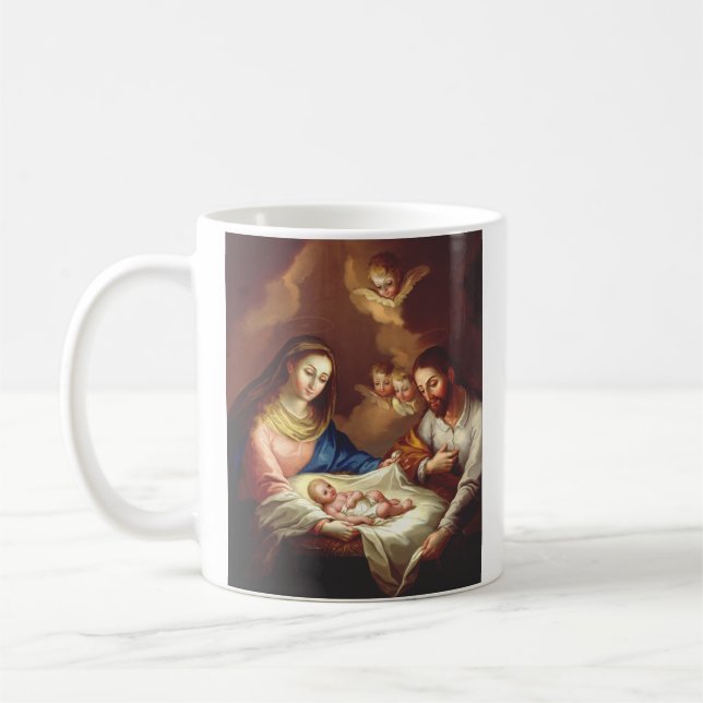 Caneca De Café O Nascimento de Jesus Cristo (Esquerda)