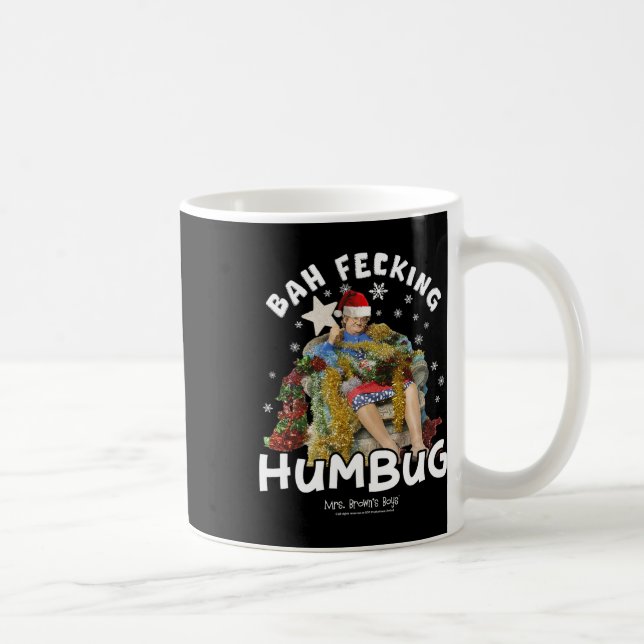 Caneca De Café O Natal da Sra. Brown H Humbug  (Direita)