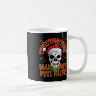 Caneca De Café O Natal Me Faz Me Sentir Vivo Natal Papai Noel