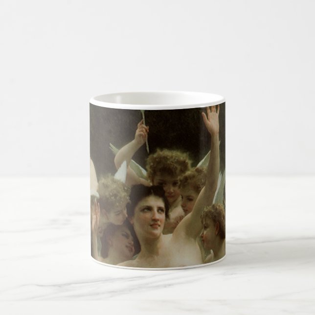 Caneca De Café O Ninho de Vespas por William Adolphe Bouguereau (Centro)