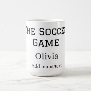 Caneca De Café o nome do jogo de futebol copa do mundo fifa ano