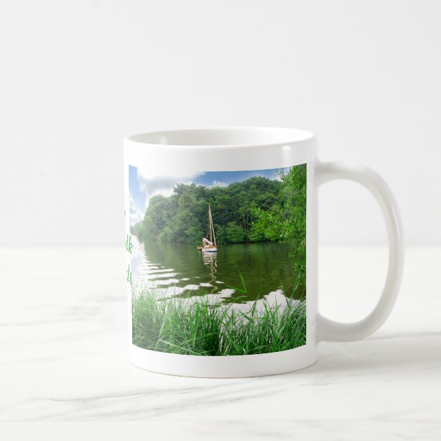 Caneca De Café O Norfolk Broads (Direita)