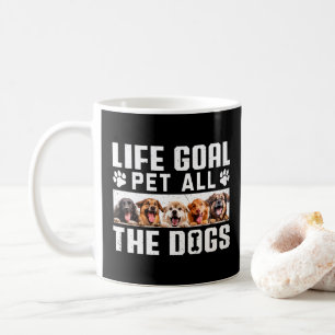Caneca De Café O Objetivo Da Vida Pet Todos Os Cães Engraçados Di