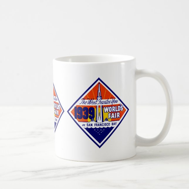 Caneca De Café O Ocidente convida-te (Direita)