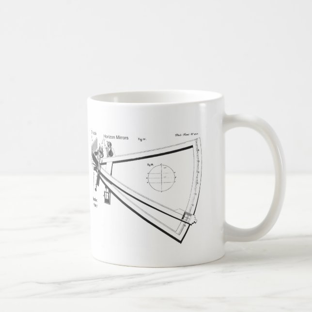 Caneca De Café O octant de Hadley (Direita)
