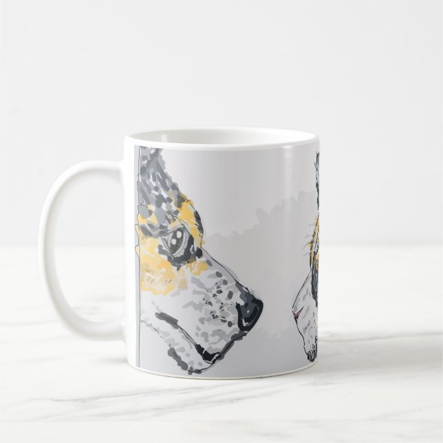 Caneca De Café O Olhar Fixo (Esquerda)