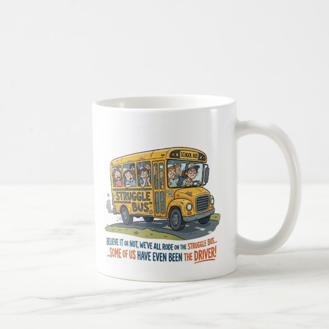 Caneca De Café O Ônibus da Luta (Direita)