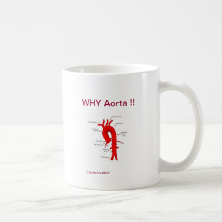 Caneca De Café O original o único PORQUE aorta!! Café