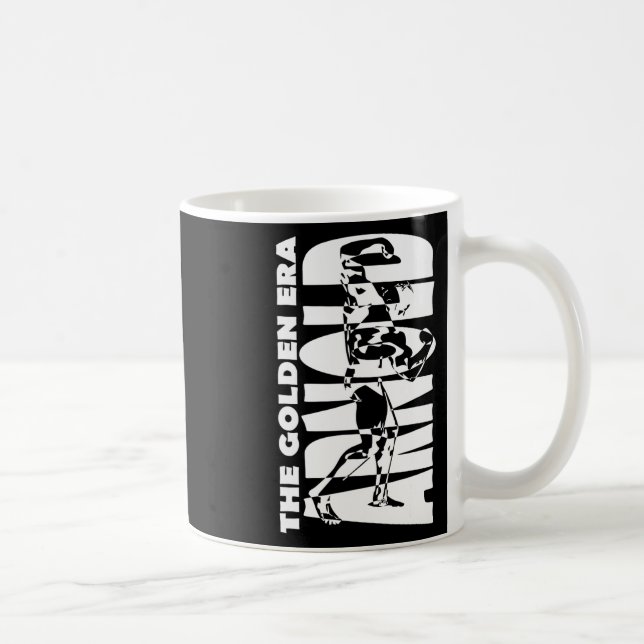 Caneca De Café O Ouro Era Arnold Bodybuilding (Direita)