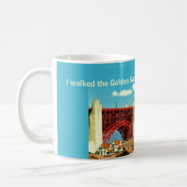 Caneca De Café O Ouro Gate Bridge Mug
