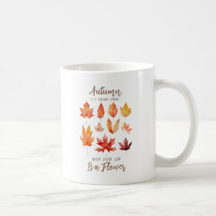 Caneca De Café O outono é um segundo Primavera