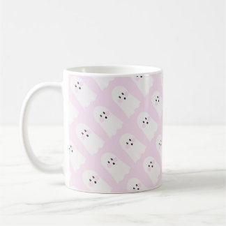 Caneca De Café O padrão de fantasma mais fofo