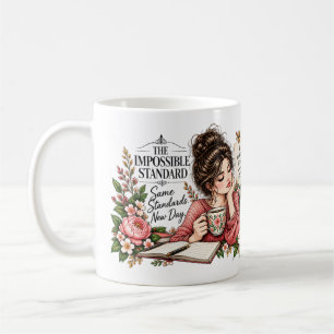 Caneca De Café O Padrão Impossível Mesmos Padrões Novo Dia