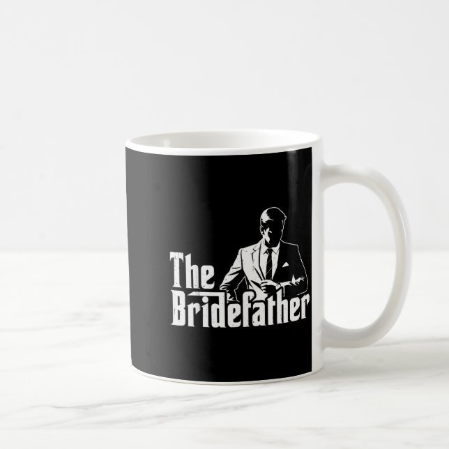 Caneca De Café O Padrinho da Noiva Pai da Noiva (Direita)
