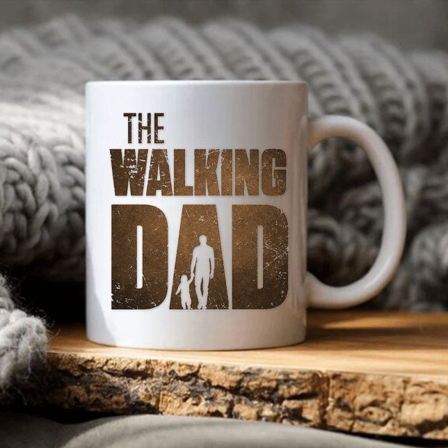 Caneca De Café O PAI Andando (Criador carregado)