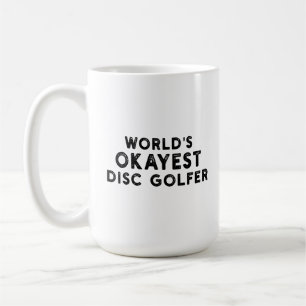 Caneca De Café O Pai de Golfe em Disco mais Okayer do Mundo